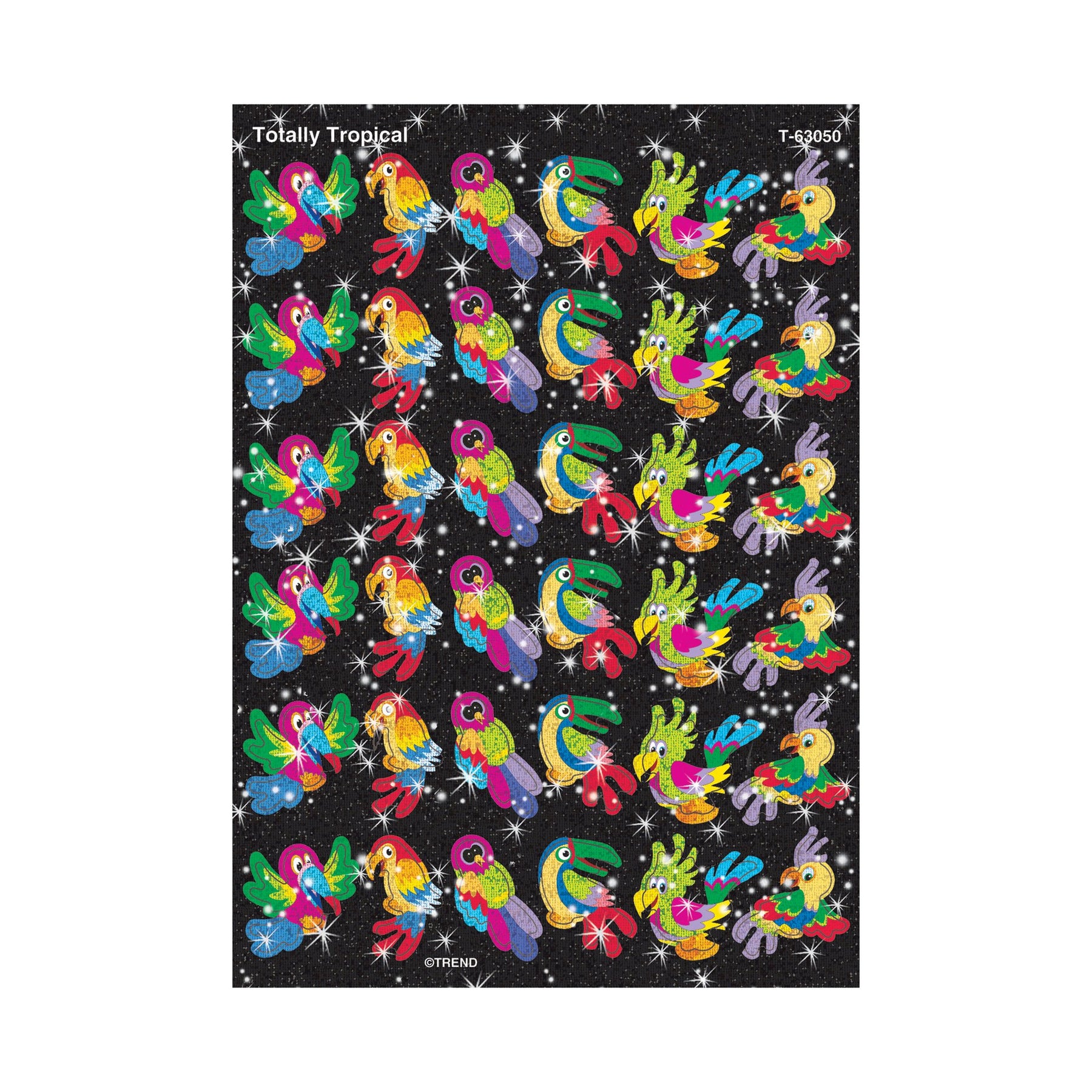 Totally Tropical Sparkle Stickers®